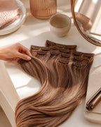 Clip-in set — dark shade